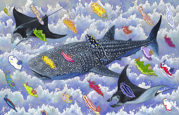 "Party of Three" archival print