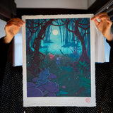 "Swamp" Washi Paper Limited Edition Print